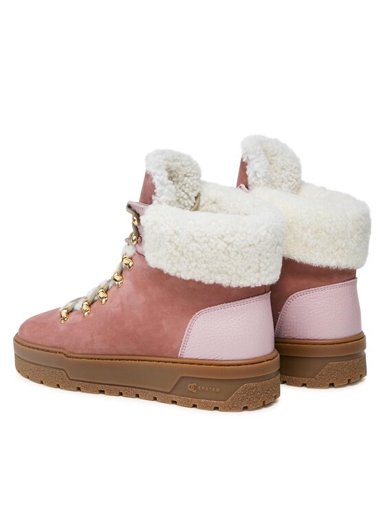 Pollini Pollini Škornji SA21254H0HTGC62A Roza
