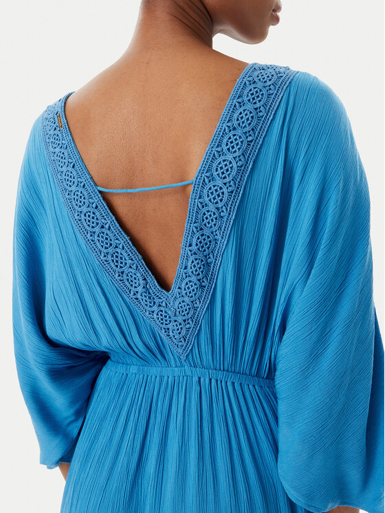 Selmark Selmark Strandkleid BO195 Blau Regular Fit