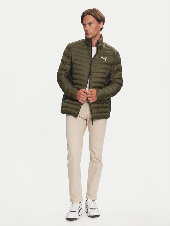 Puma Puma Μπουφάν χειμωνιάτικο PackLITE 849356 Πράσινο Slim Fit