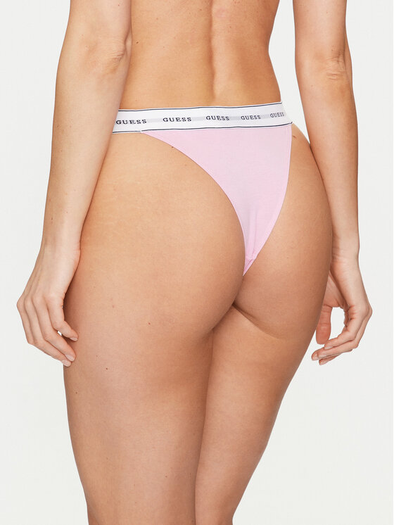 Guess Guess Brazilské kalhotky Carrie O2BE04 KBBU1 Barevná