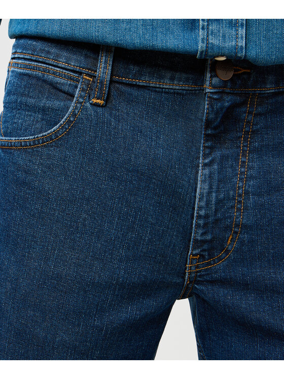 Wrangler Wrangler Jeansy 112371373 Niebieski Straight Leg