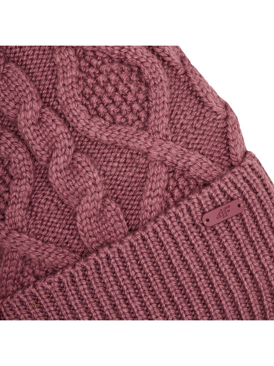 4F 4F Czapka 4FAW23ACAPF297 Bordowy