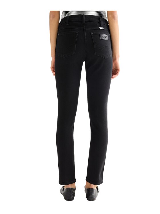 Wrangler Wrangler Jeansy 112378447 Czarny Regular Fit