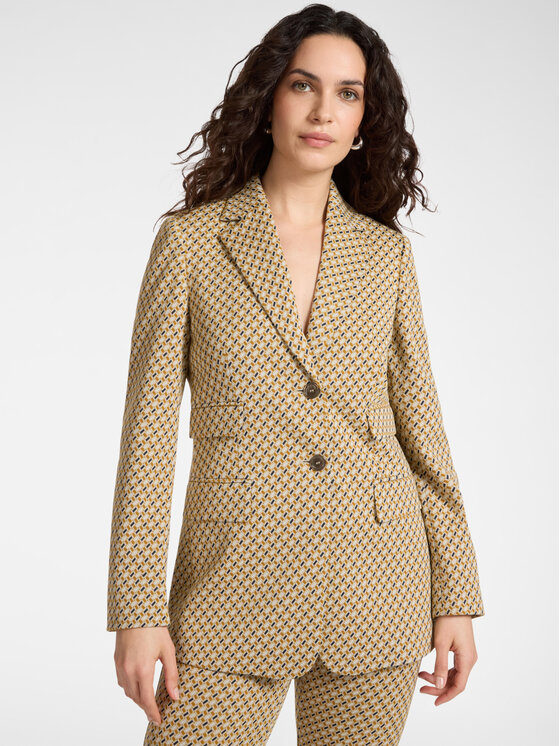 Elena Mirò Elena Mirò Giacca da abito Q142P000082N001 Beige Regular Fit