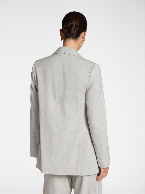 Elena Mirò Elena Mirò Giacca di transizione Q142P100086N053 Grigio Regular Fit