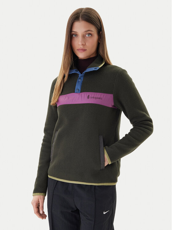 Cotopaxi Cotopaxi Polar Teca Fleece Full F21471W174 Verde Regular Fit