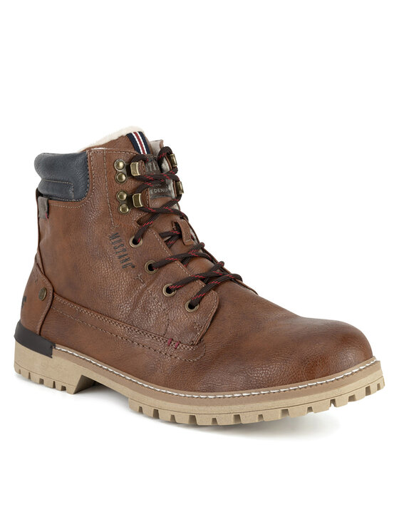 Mustang Mustang Schnürschuhe 4142-602 Braun