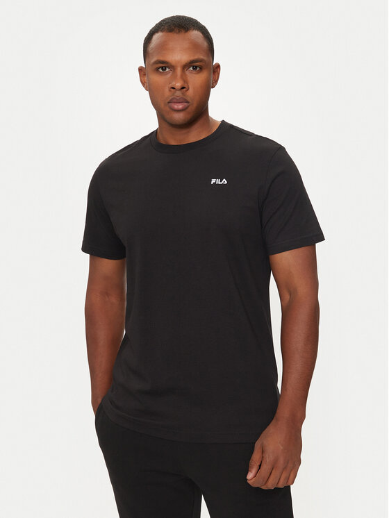 Fila Tričko Berloz FAM0340 Čierna Regular Fit