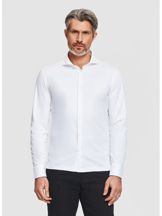 Pako Lorente Pako Lorente Koszula P26SF-1X-031 Biały Classic Fit