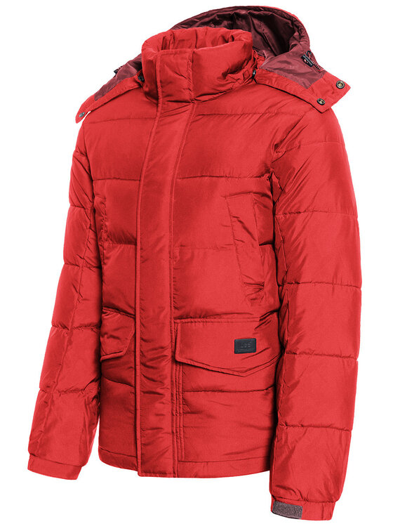 Lee Lee Giubbotto invernale PUFFER JACKET Rosso Regular Fit