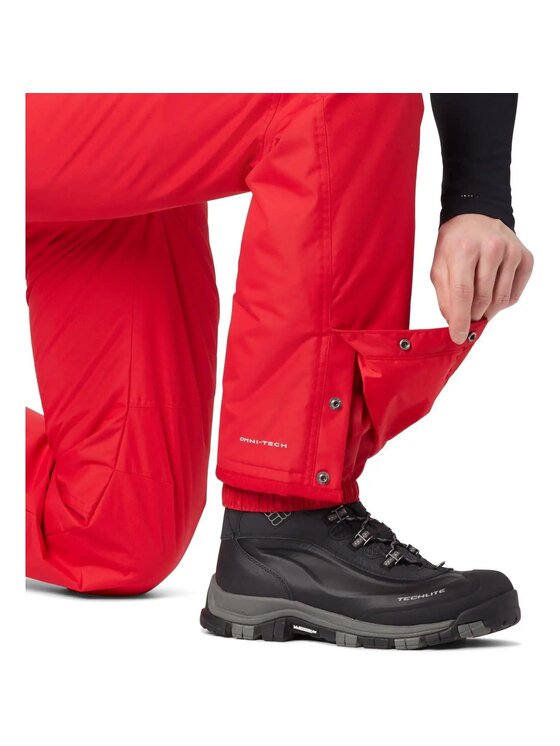 Columbia Columbia Spodnie outdoor 1864312 Czerwony Regular Fit
