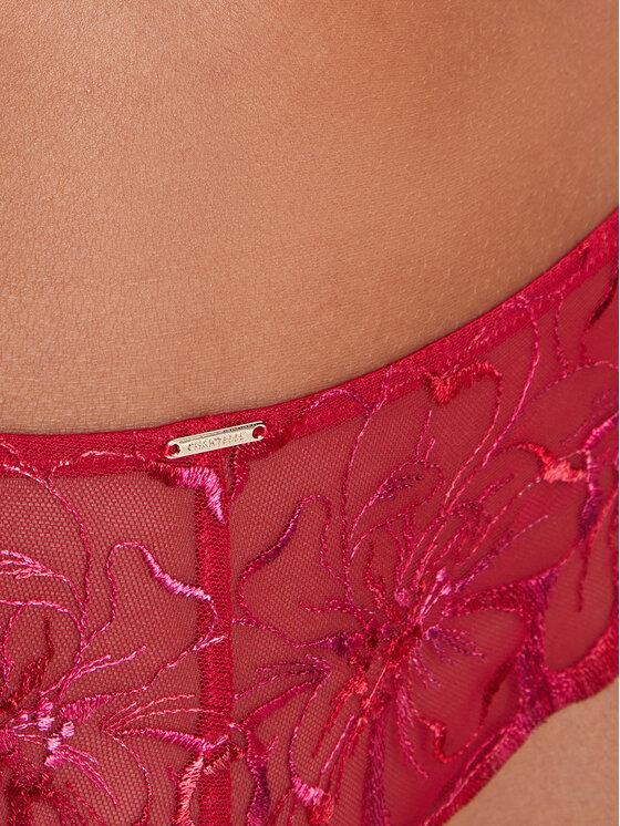Chantelle Chantelle Bokserice Fleurs C12M40 Crvena