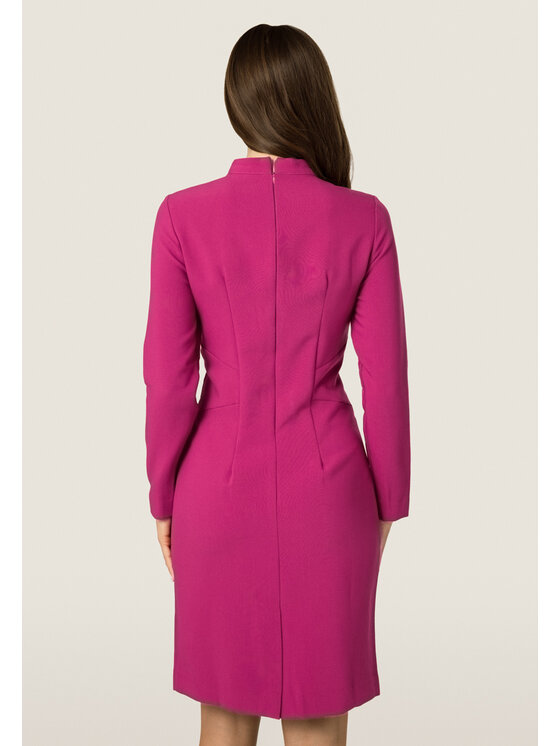 QUIOSQUE QUIOSQUE Sukienka NORA DRESS Różowy Regular Fit