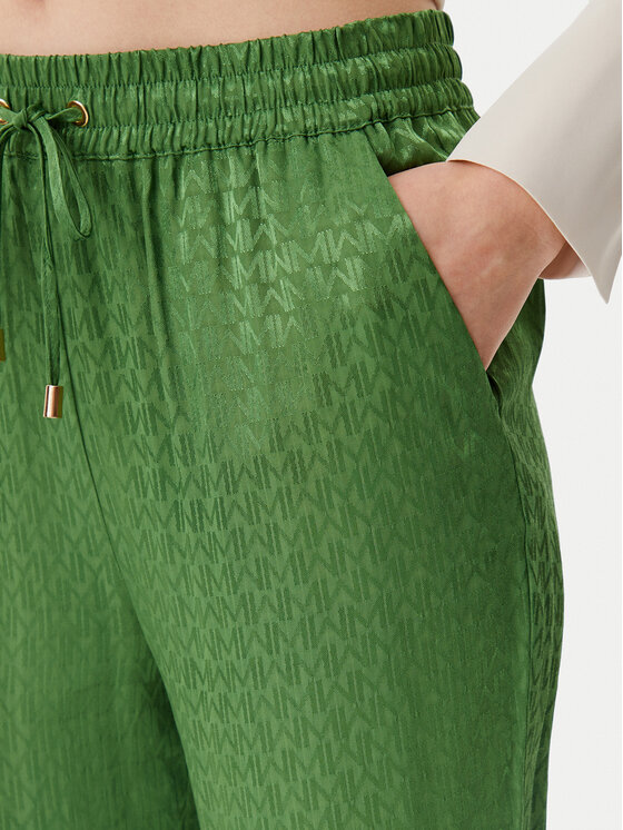 LOLA CASADEMUNT LOLA CASADEMUNT Штани з тканини MS2514007 Зелений Regular Fit