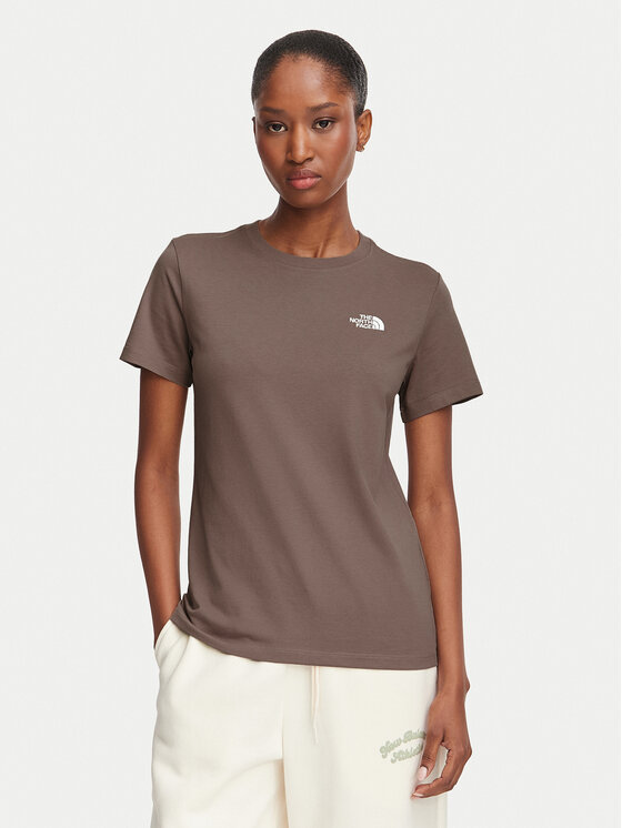 The North Face The North Face T-särk Evolution Simple Dome Slm NF0A8FX7 Helepruun Regular Fit