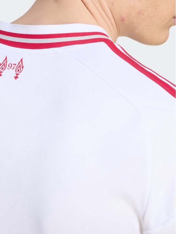 adidas adidas Koszulka techniczna 171363 Biały Slim Fit