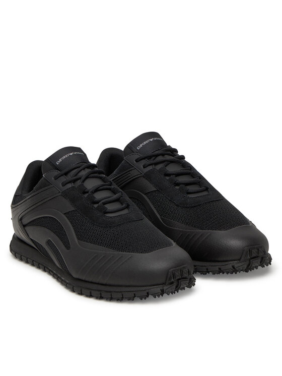 Emporio Armani Emporio Armani Tenisice X4X699 XR359 N214 Crna