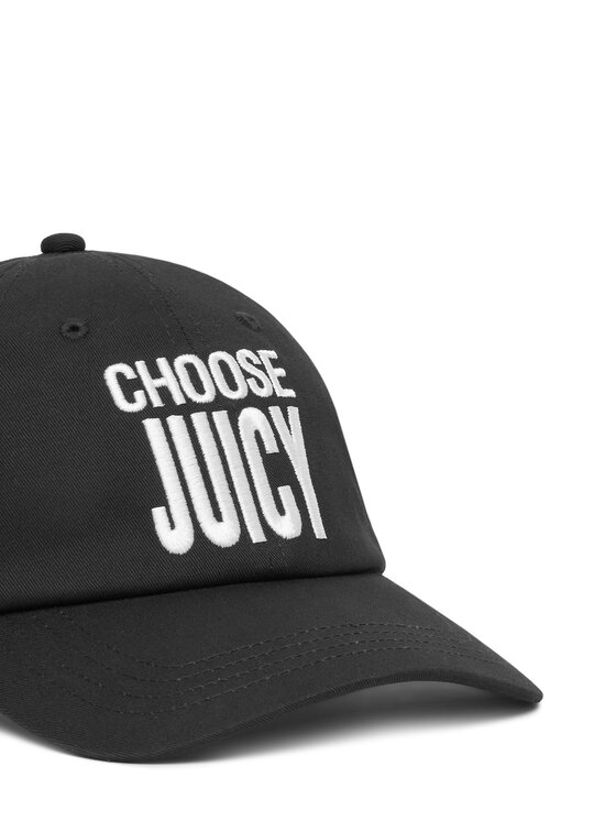 Juicy Couture Juicy Couture Czapka z daszkiem Choose JCAWH125715 Czarny