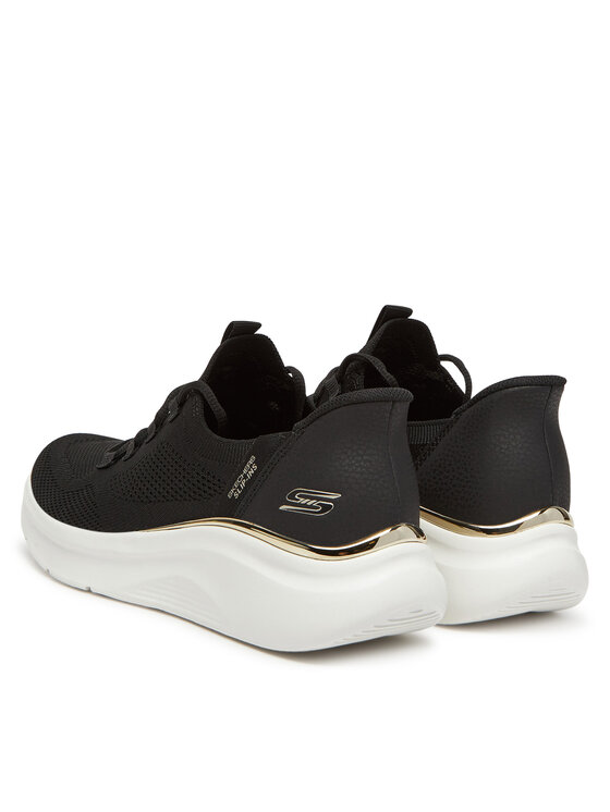Skechers Skechers Sneakersy Bobs B Love-True Delight 117617/BLK Czarny