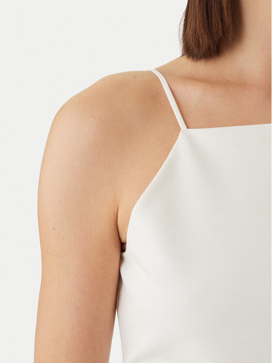 Calvin Klein Jeans Calvin Klein Jeans Marškinėliai Ponte LV044F206G Smėlio Slim Fit