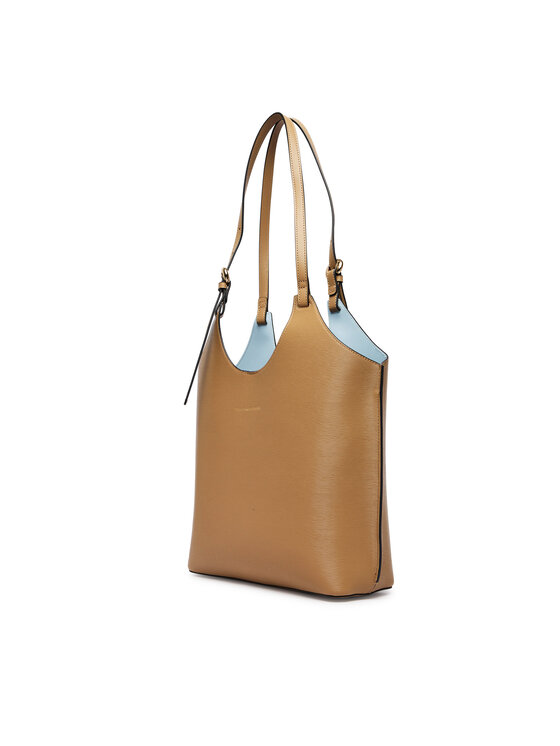 Tommy Hilfiger Tommy Hilfiger Torbica Th Modern Tote AW0AW18618 Smeđa