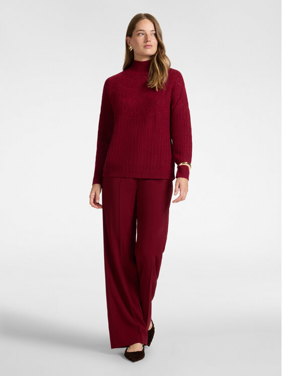 Elena Mirò Elena Mirò Maglione M029Z000790N036 Rosso Regular Fit