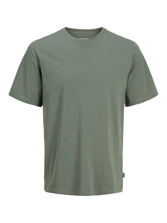Jack&Jones Jack&Jones Marškinėliai Organic Basic 12156101 Žalia Standard Fit