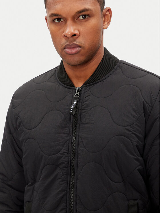 Pepe Jeans Pepe Jeans Bunda pro přechodné období Malabar PM403061 Černá Regular Fit