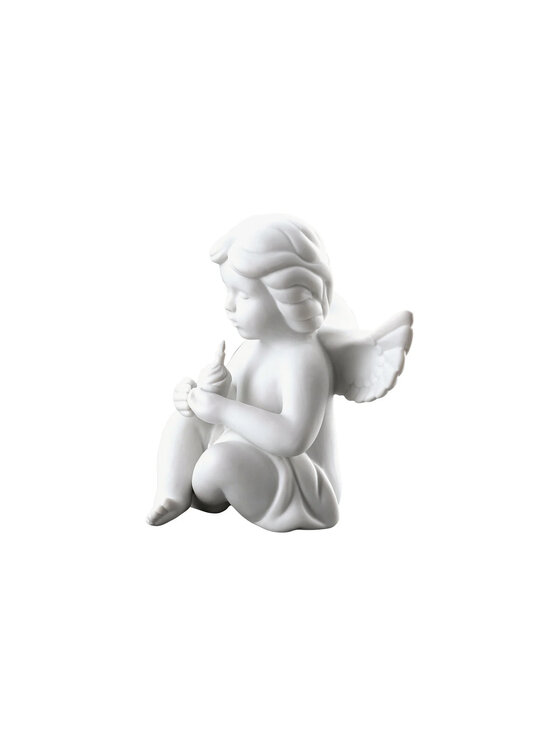 Rosenthal Rosenthal Figurka Anioł średni z tortem urodzinowym Biały