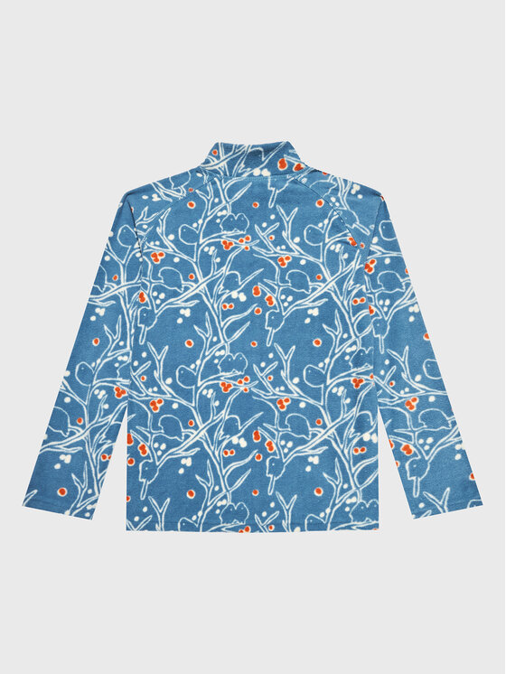 Didriksons Didriksons Флісовий реглан Monte Granelito 504477 Голубий Regular Fit