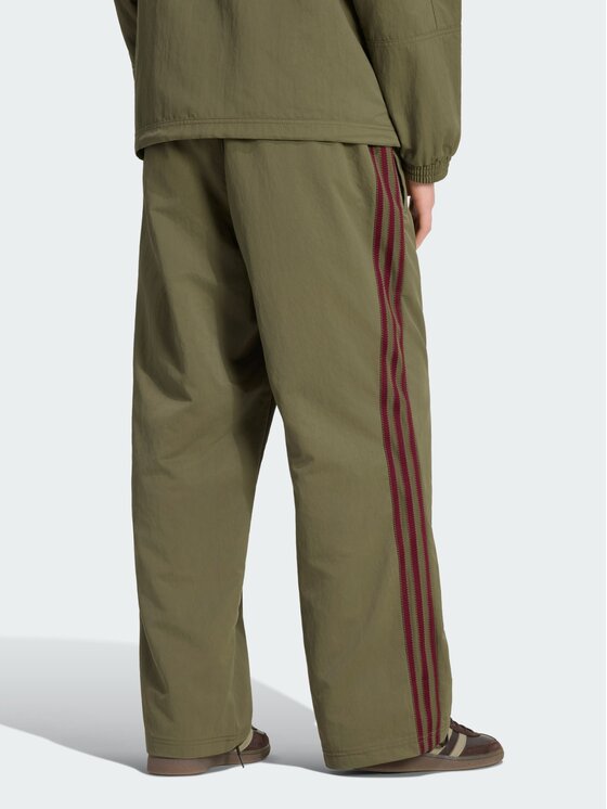 adidas adidas Spodnie materiałowe 161544 Zielony Oversize