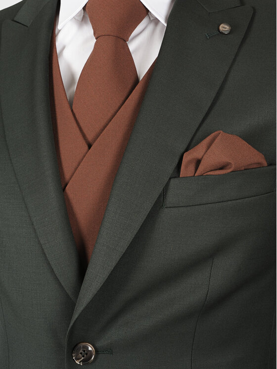 Evenemen Evenemen Garnitur Boris Zielony Slim Fit