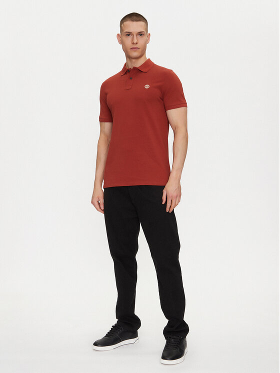 Timberland Timberland Pólóing TB0A6VDP Piros Regular Fit