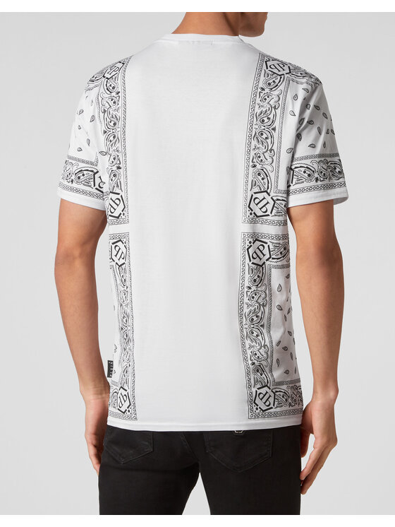 PHILIPP PLEIN PHILIPP PLEIN T-shirt 22847 Bianco Regular Fit
