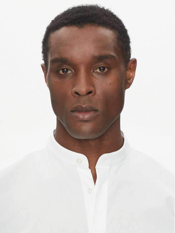 HUGO HUGO Koszula Kaleb 50539772 Biały Slim Fit