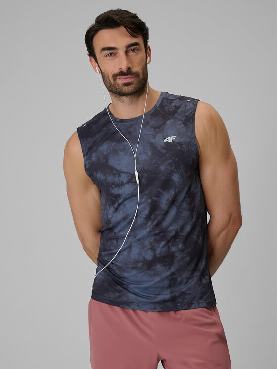 4F 4F Koszulka techniczna NO LIMITS Czarny Regular Fit