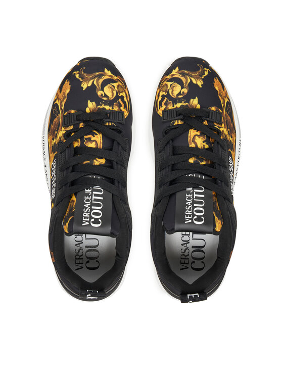Versace Jeans Couture Versace Jeans Couture Снікерcи 79VA3SAA ZSC97 Чорний
