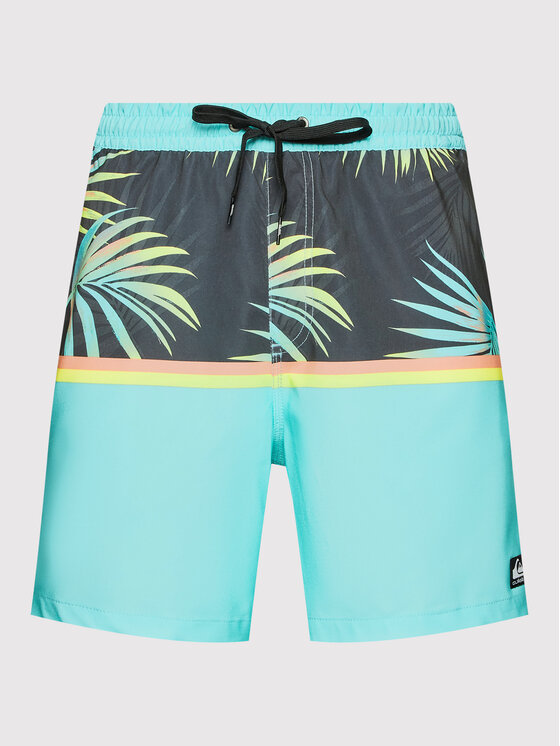 Quiksilver Quiksilver Plavecké šortky Ocean Division EQYJV03891 Modrá Regular Fit