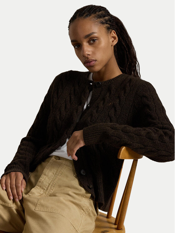 Polo Ralph Lauren Polo Ralph Lauren Strickjacke 211910443019 Braun Regular Fit