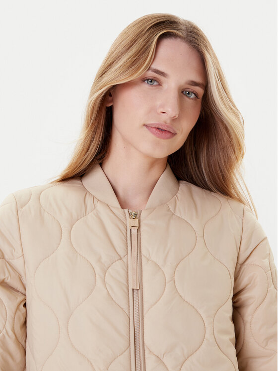 JOOP! JOOP! Žieminė striukė Carla 10018874 30047609 Smėlio Regular Fit