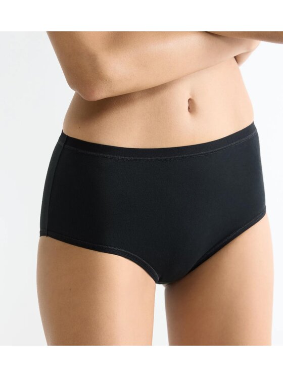 Triumph Triumph Figi klasyczne sloggi GO Daily Cotton Highwaist Czarny