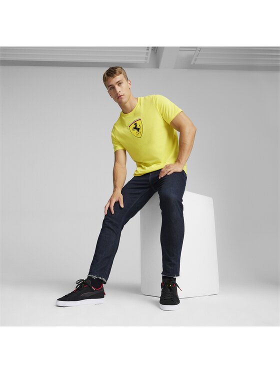 Puma Puma T-Shirt 623805 Żółty Regular Fit