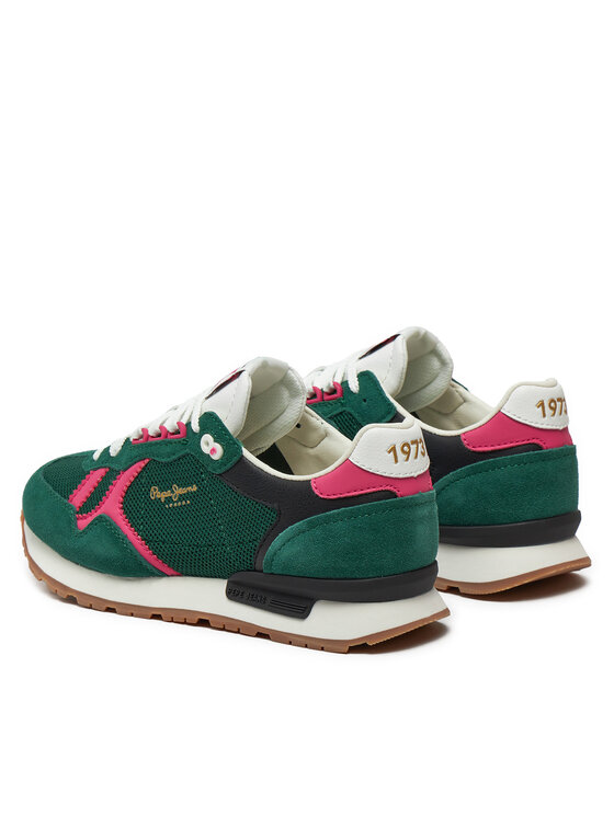 Pepe Jeans Pepe Jeans Snīkeri Brit Retro W PLS40008 Zaļš