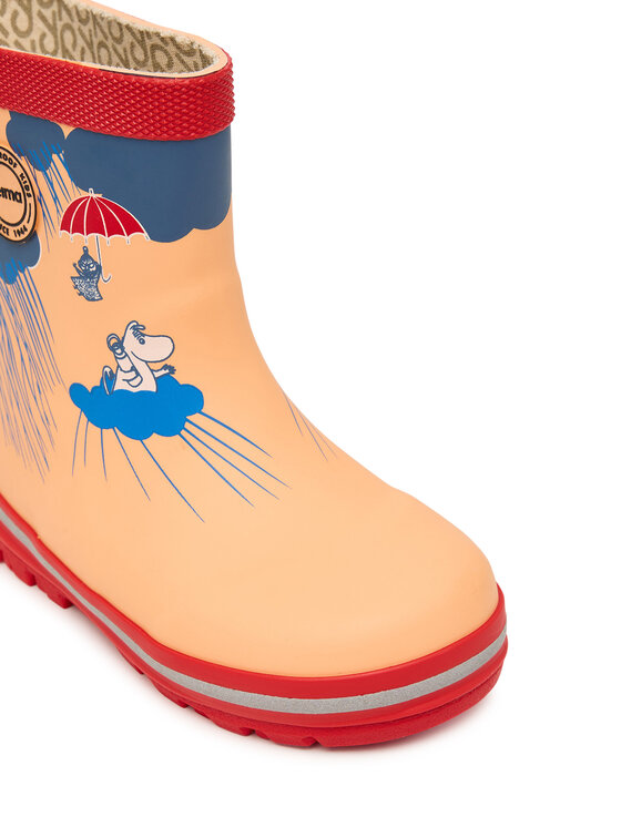 Reima Reima Γαλότσες Moomin Magisk Rain Boots 5400001B-26C1 Πορτοκαλί