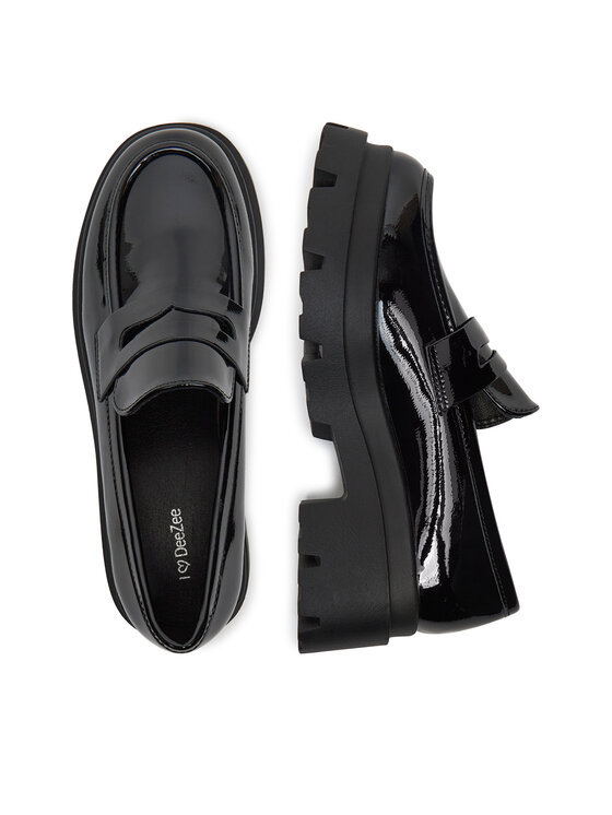 DeeZee DeeZee Loafersy 8-405-3 Czarny