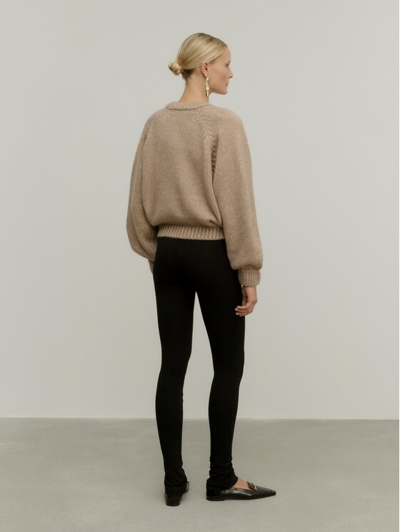 La Mania La Mania Maglione CLOUD Beige Classic Fit