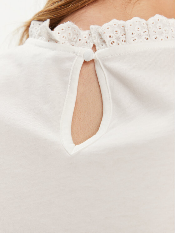 Morgan Morgan Bluse 241-DULIE Écru Regular Fit