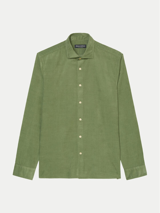 Marc O'Polo Marc O'Polo Koszula 429 7228 42256 Zielony Slim Fit