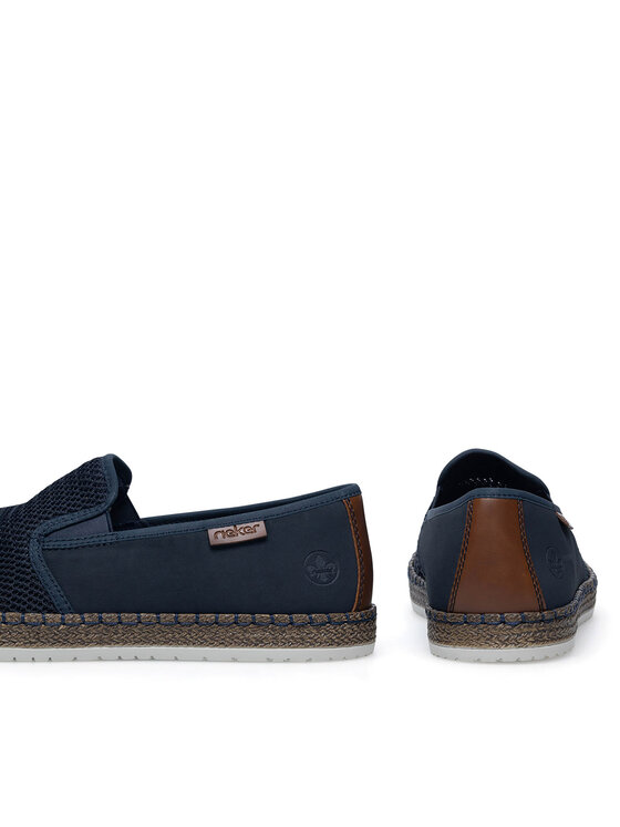 Rieker Rieker Sneakers aus Stoff B5265-14 Dunkelblau