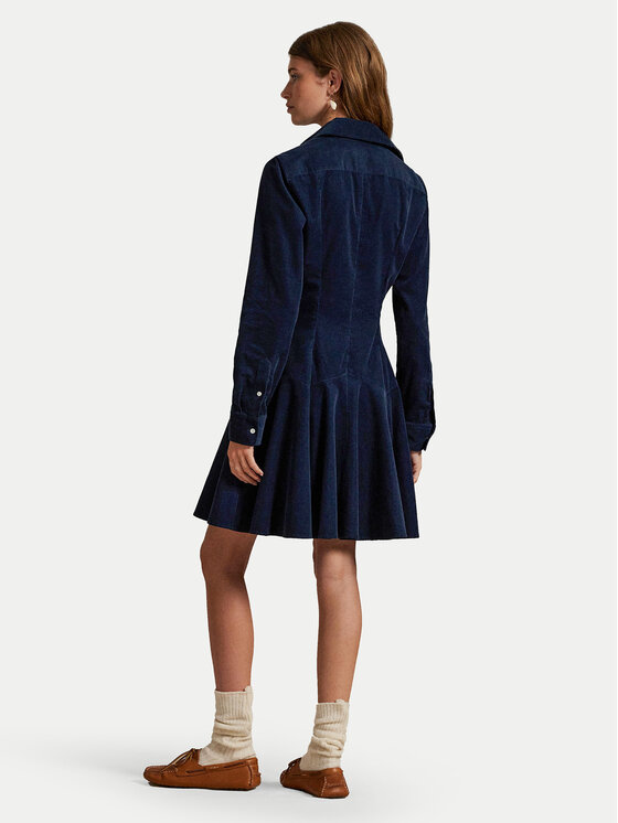 Polo Ralph Lauren Polo Ralph Lauren Hemdkleid 211972069004 Dunkelblau Regular Fit